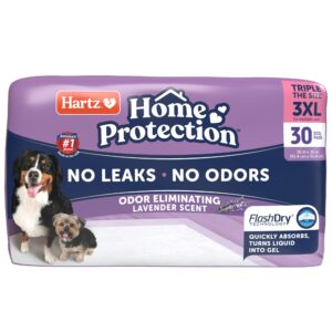 GGFUNY Home Protection Lavender Scent Odor-Eliminating Dog Pads, 3XL, 30ct