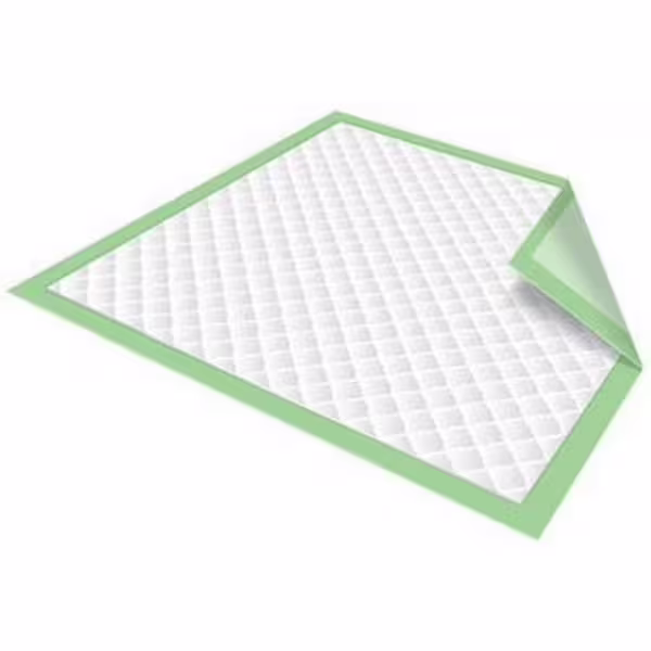 GGFUNY Chucks Pads, Chux Disposable Underpads 23 x 36, Waterproof Mattress Protector Incontinence Assurance Absorbent Bed Pads for Adults, Elderly, Children, Pets, Count (50/Pack), Green